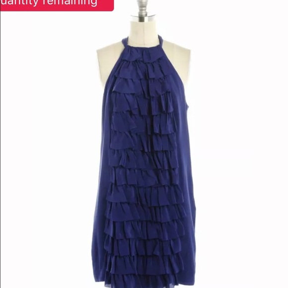 BLHDN Anthropologie Silk Racerback Mini Dress - Picture 8 of 12